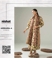 3-piece unstitched outfit from Nishat