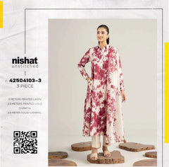 3-piece unstitched outfit from Nishat