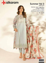 3-piece unstitched outfit from alkaram