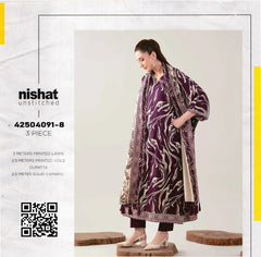 3-piece unstitched outfit from Nishat