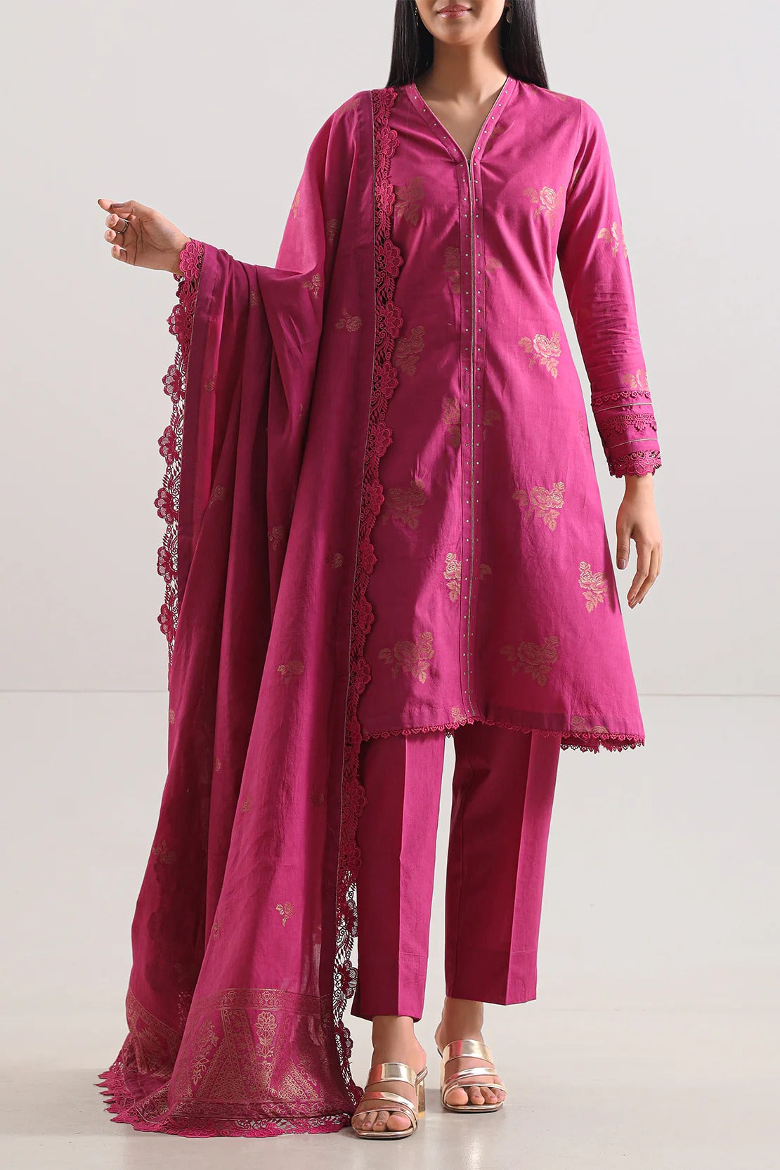 2 Piece - Jacquard Cotton A 906