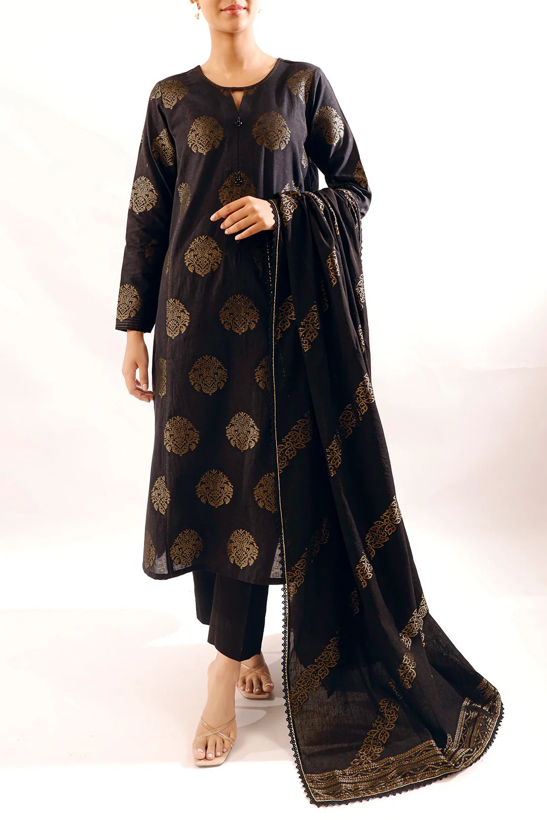 2 Piece - Jacquard Cotton A 902